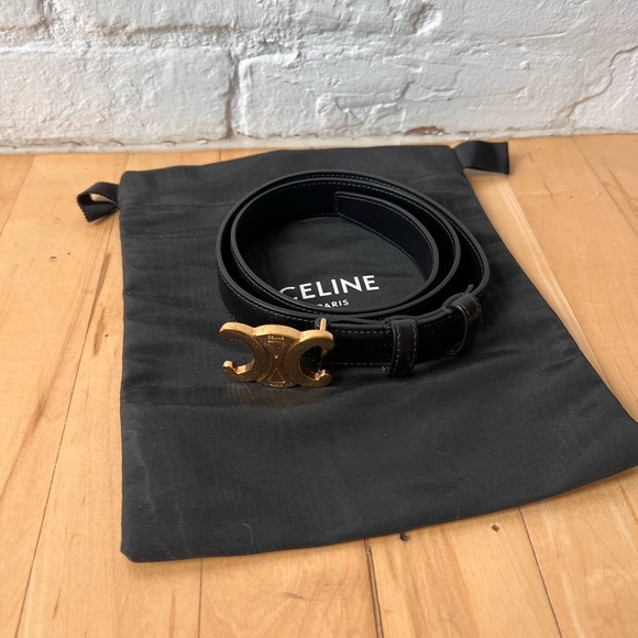 Celine Accessories - Celine triomphe belt size 75
